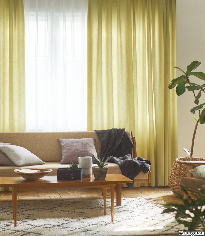 ことも部屋カーテン　自分が好きな写真をオーナーできます、 カーテンと風水で運気アップ！方角・部屋別の色選び【窓コラム】