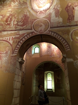 聖マルタン聖堂の壁画