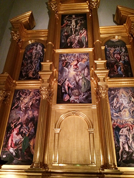 別々にあるエル・グレコの祭壇復元は画期的